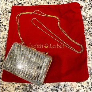 Judith Leiber crystal clutch